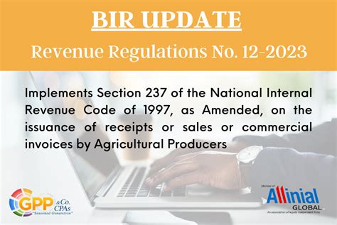 REVENUE REGULATIONS NO. 12.